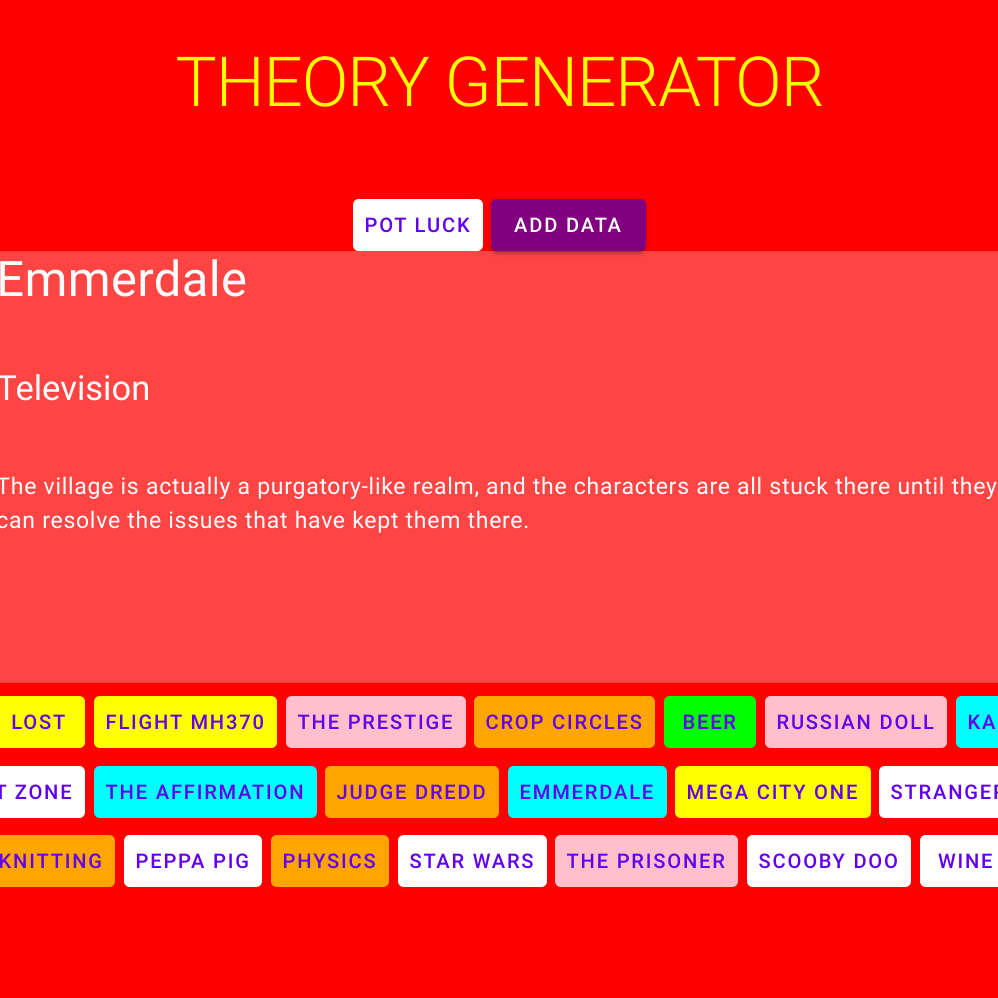 theory generator firebase firestore